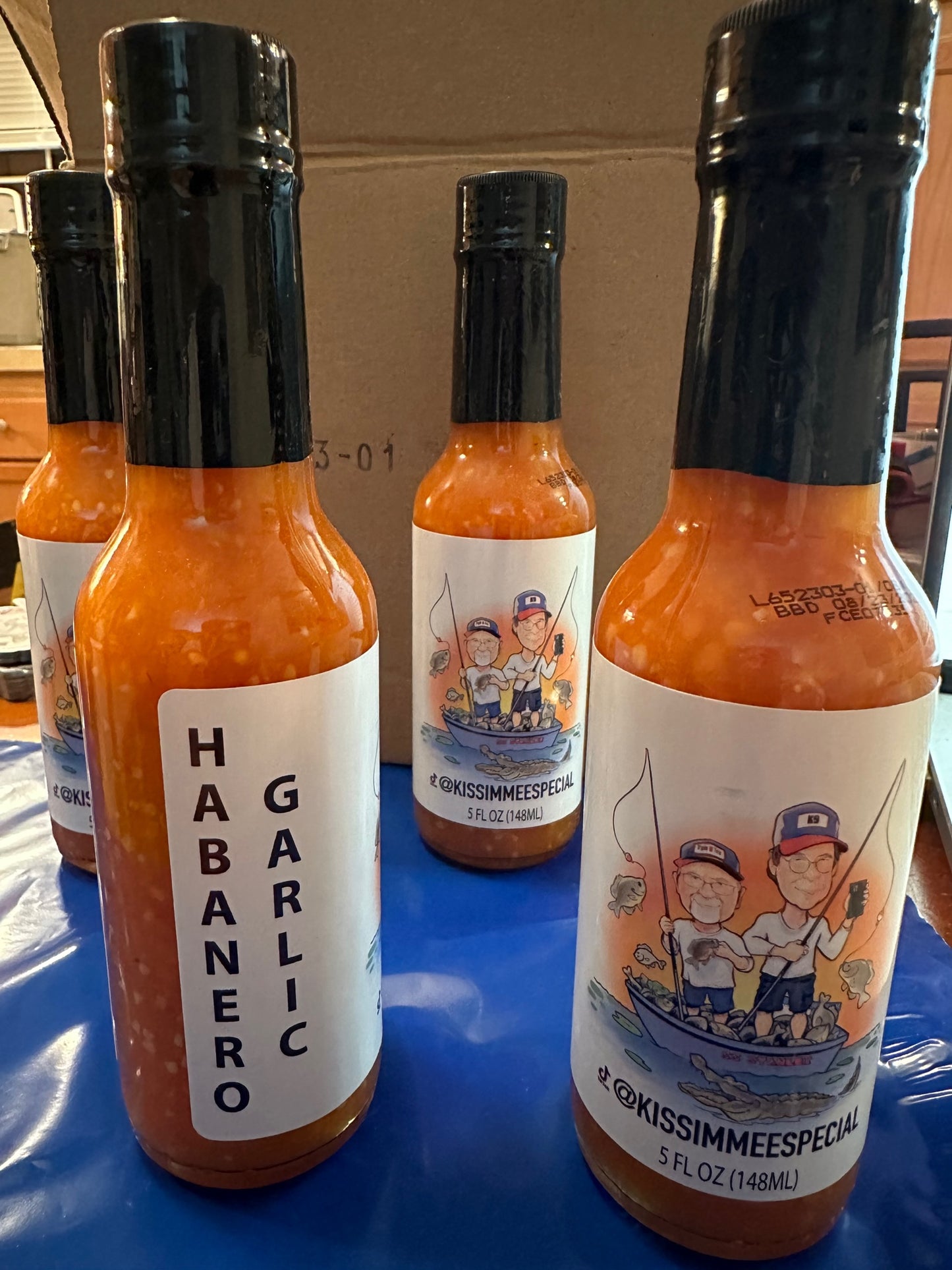 Kissimmeespecial Habanero Garlic Hot Sauce